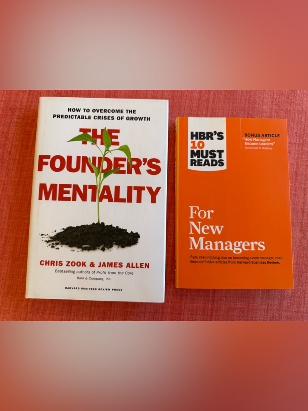 The Founder's Mentality + For New Managers - Book Set